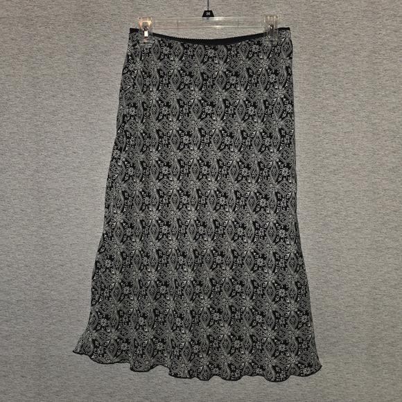 jonathan martin Dresses & Skirts - Jonathan Martin‎ Lined Maxi Skirt Black White Women's Size 10